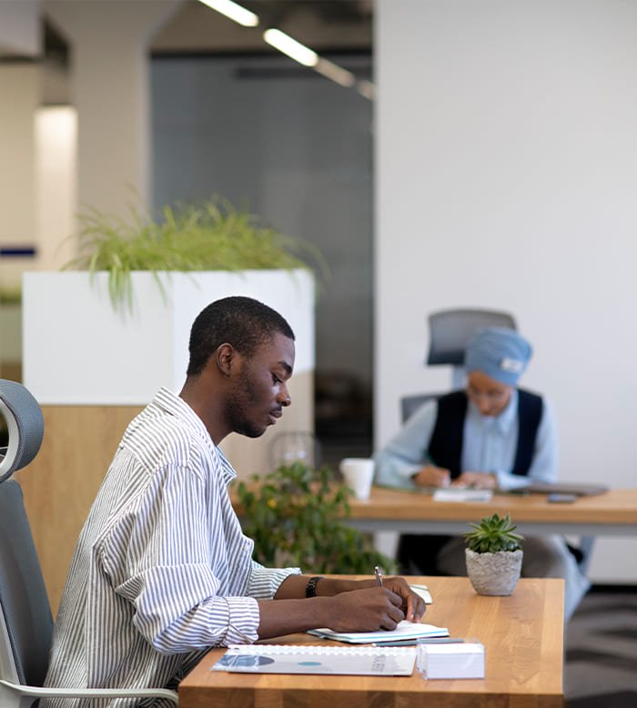 Quill Accounting team at work in the office